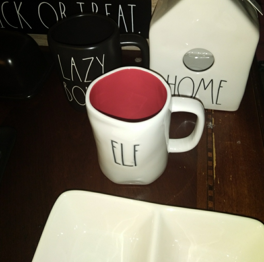 RAE DUNN ELF MUG RARE